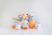Load image into Gallery viewer, Penny&#39;s Play Bubble - Vintage-Prep Pumpkin Pails - Sandpearl Pink - Pima - Long Sleeve
