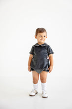 Load image into Gallery viewer, Brentley Bubble - Grandison Rd Gray w/ Charlie Place Plaid - Corduroy
