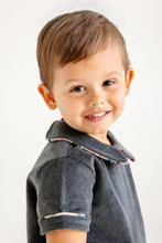 Load image into Gallery viewer, Brentley Bubble - Grandison Rd Gray w/ Charlie Place Plaid - Corduroy
