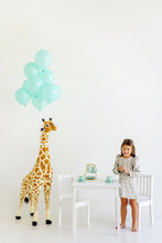 Load image into Gallery viewer, Ruehling Ruffle Dress - Henry Clay Houndstooth (Edisto Egg Blue) - Long Sleeve - Woven
