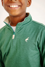 Load image into Gallery viewer, Prepletic® Hayword Half-Zip - Grier Green w/ Keeneland Khaki
