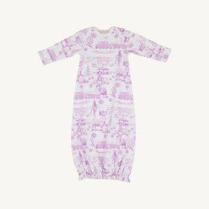 Adorable Everyday Gown - Lavender & Lambs