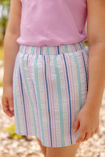 Load image into Gallery viewer, Susanne Skirt - Sycamore Seersucker Stripe
