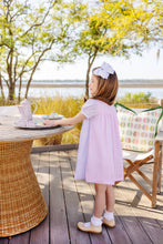 Load image into Gallery viewer, Tabitha's Teacher's Pet Dress - Pink Greenbrier Gingham &amp; Lauderdale Lavender Gingham
