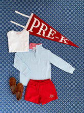 Load image into Gallery viewer, Hayword Half-Zip - Buckhead Blue w/ Richmond Red Stripe
