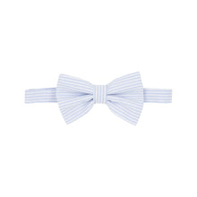 Load image into Gallery viewer, Baylor Bow Tie - Blue Oxford Stripe - Cotton
