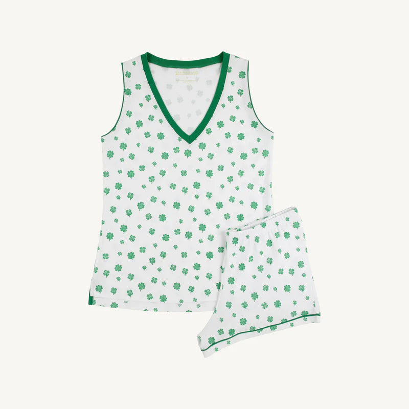 Beauty Sleep Snooze Set -  Chatham Crescent Clover w/ Kiawah Kelly Green