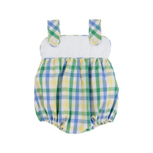 Load image into Gallery viewer, Bingham Bubble - Polo Field Plaid w/ Worth Ave White - Woven
