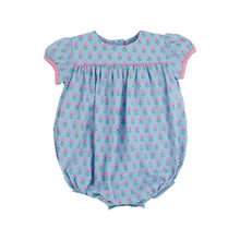 Load image into Gallery viewer, Blythe Bubble - Holly Hills Hand Block w/ Hamptons Hot Pink - Pima
