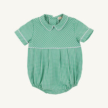 Load image into Gallery viewer, Bradford Bubble - Gibson Island Green Mini Gingham
