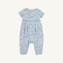 Load image into Gallery viewer, Bradford Romper - Gourd-geous (Buckhead Blue) - Short Sleeve - Pima

