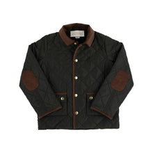 Load image into Gallery viewer, Caldwell Quilted Coat - Montague Moss w/ Chelsea Chocolate

