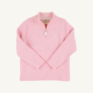 Canter Collar Half-Zip - Sandpearl Pink - Quilted
