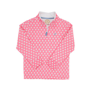 Canter Collar Half-Zip - Ballantyne Blooms w/ Barrington Blue