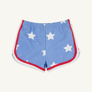 Cheryl Shorts - North Sea Stars w/ Richmond Red