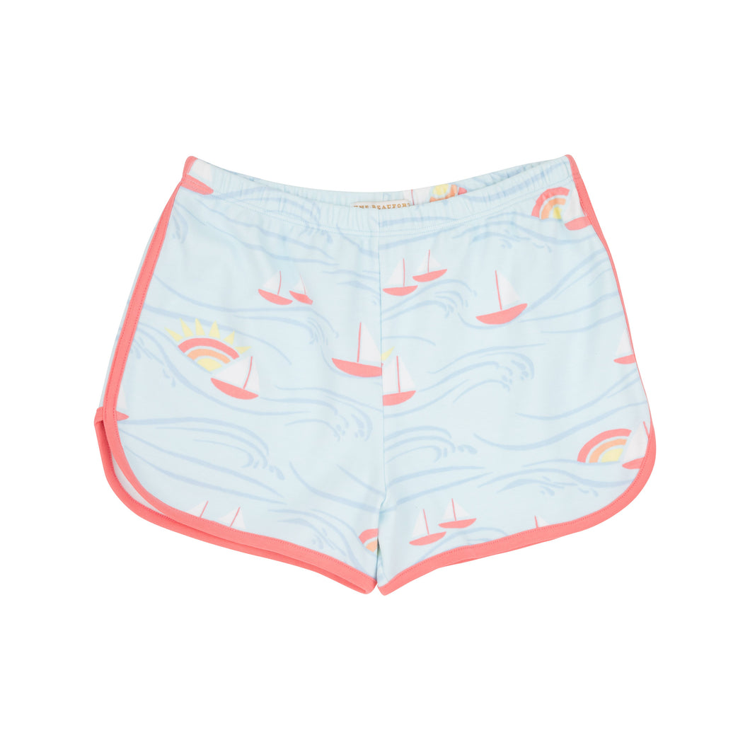 Cheryl Shorts - Wave Hello to the Sun w/ Parrot Cay Coral