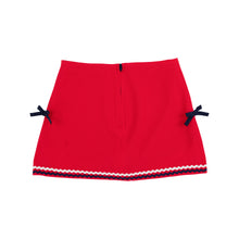 Load image into Gallery viewer, Clays Club Skort - Richmond Red Piqué w/ Nantucket Navy

