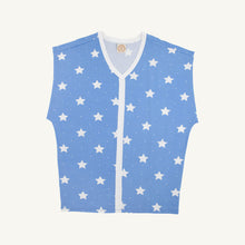 Load image into Gallery viewer, Colada Coverup - Ladies&#39; - North Sea Stars w/ Worth Ave White
