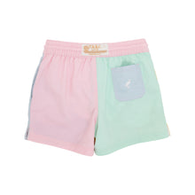 Load image into Gallery viewer, Country Club Colorblock Trunk - Seaside Sunny Yellow, Buckhead Blue, Palm Beach Pink, and Seafoam
