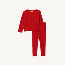 Load image into Gallery viewer, Crawford Cable Knit Set - Buckhead Blue, Pier Party Pink, or Richmond Red
