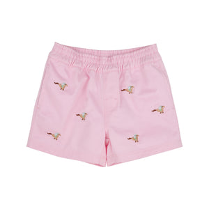 Critter Sheffield Shorts - Palm Beach Pink w/ Horse Embroidery