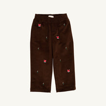 Load image into Gallery viewer, Critter Sheffield Pants - Chelsea Chocolate w/ Foxes - Corduroy
