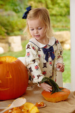 Load image into Gallery viewer, Banks Bow Dress - Happy Hunting - Long Sleeve - Pima
