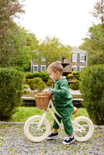 Load image into Gallery viewer, Benny Button Romper - Grier Green w/ Palmetto Pearl - Long Sleeve

