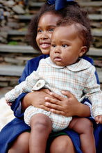 Load image into Gallery viewer, Brentley Bubble - Henry Clay Houndstooth (Edisto Egg Blue) - Long Sleeve
