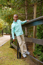 Load image into Gallery viewer, Hayword Half-Zip - Edisto Egg Blue
