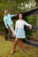 Load image into Gallery viewer, Parson Pleated Skirt - Old Greenwich Green - Corduroy
