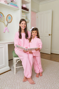 Canter Collar Half-Zip - Sandpearl Pink - Quilted
