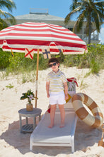Load image into Gallery viewer, Prim &amp; Proper Polo - Lake Claire Lines w/ Wood Boat Blue
