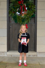 Load image into Gallery viewer, Dilly Dress - Newport Night - Velveteen
