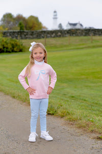 Isabelle's Intarsia Sweater - Palm Beach Pink w/ Bow Intarsia