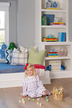 Load image into Gallery viewer, Sammy Set - Georgetown Tulips - White w/ Richmond Red
