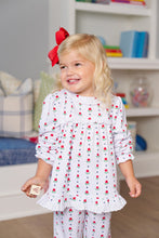 Load image into Gallery viewer, Sammy Set - Georgetown Tulips - White w/ Richmond Red
