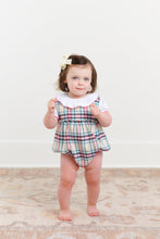 Load image into Gallery viewer, Brooksy Bubble Set - Ardmore Pier Plaid w/ Worth Ave White and Richmond Red
