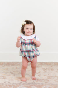 Brooksy Bubble Set - Ardmore Pier Plaid w/ Worth Ave White and Richmond Red
