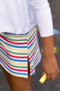 Clays Club Skort - Portland Sealife Stripe
