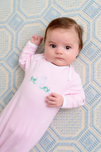 Adorable Everyday Set - Palm Beach Pink w/ Bunny Embroidery