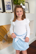 Load image into Gallery viewer, Ruehling Ruffle Sweater - Worth Ave White
