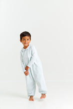 Load image into Gallery viewer, Bradford Romper - Old Greenwich Green Stripe - Long Sleeve
