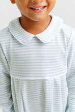 Load image into Gallery viewer, Bradford Romper - Old Greenwich Green Stripe - Long Sleeve
