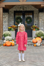 Load image into Gallery viewer, Ramona Ruffle Dress - Mayflower Musings w/ Palmetto Pearl - Long Sleeve
