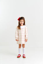 Load image into Gallery viewer, Classic Campbell Dress - Oak Park Plaid w/ Worth Ave White
