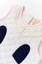 Load image into Gallery viewer, Happy Halloween Costume - Ghost - Worth Ave White w/ Palm Beach Pink - Girls'
