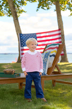 Load image into Gallery viewer, Isaac's Sweater - Richmond Red Stripe
