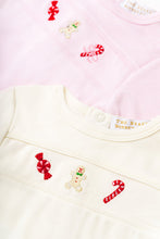 Load image into Gallery viewer, Hart&#39;s Hold Me Set - Palm Beach Pink w/ Winter Sweets Embroidery
