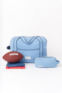 Trip Toiletry Kit - Buckhead Blue - Quilted